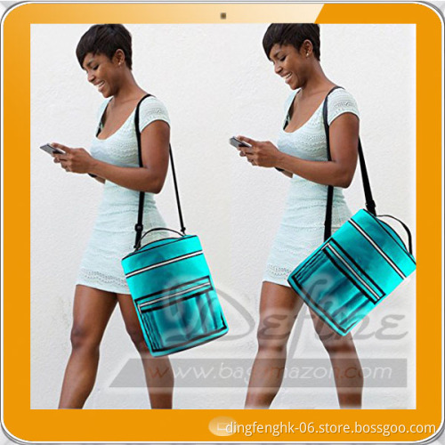 Knitting Bag Yarn Storage with 7 Multi-Use Pockets